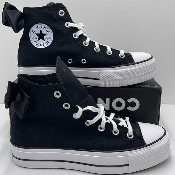Converse WMNS CTAS LIFT HI
BLACK/WHITE/BLACK А14828C Platforms Sneakers - Picture 2 of 16